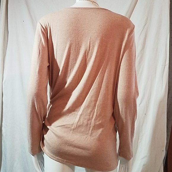 Tan long sleeve shirt - Picture 3 of 4